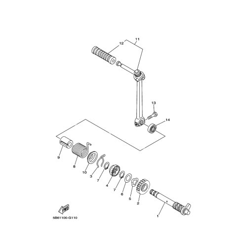 ZAHNRAD, KICKSTARTER