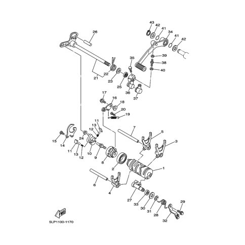 SHITFER BRACKET ASSY