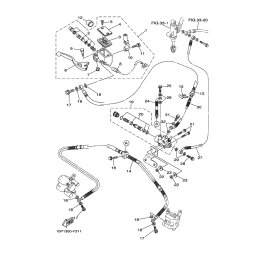VORDERRAD-BREMSLICHTSCHALTE