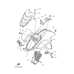 FRONT FENDER COMP. 2