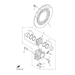HALTER, BREMSSATTEL