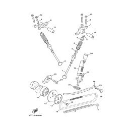 HALTER, VENTILFEDER