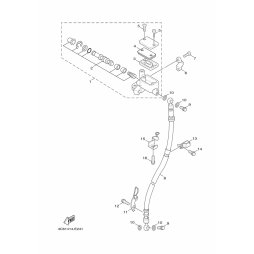 HALTER, BREMSSCHLAUCH 2