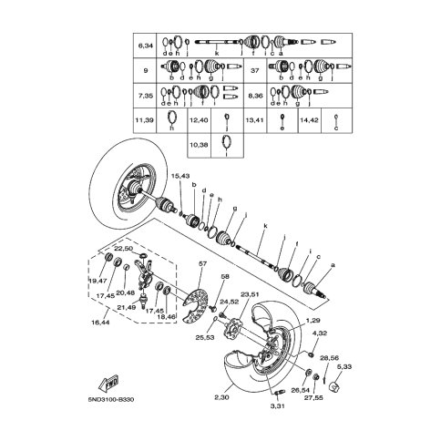 STEERING KNUCKLE ASSY (RIGHT)