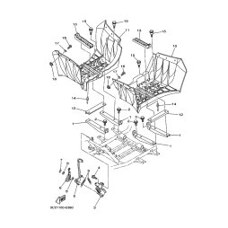 KONSOLE, FUSSRASTE 1