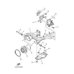 REAR AXLE HOUSING COMP.