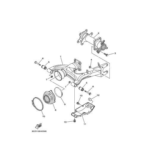 REAR AXLE HOUSING