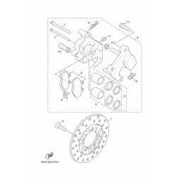 BREMSSATTEL-DICHTUNGSSATZ