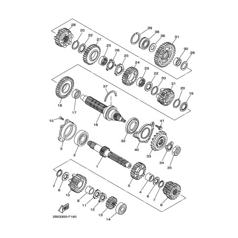 ZAHNRAD, 1. GANG