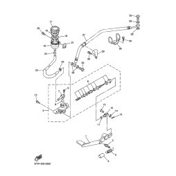 HALTER, BREMSSCHLAUCH