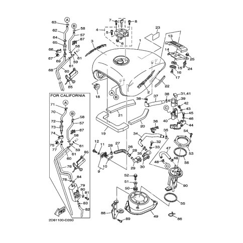 BRACKET, TANK FITTING