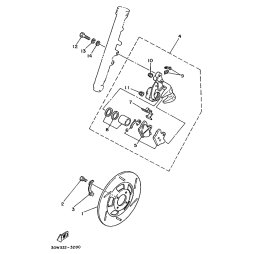 BREMSSATTEL KOMPL.