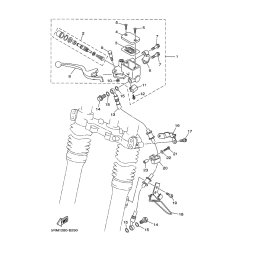 HALTER, BREMSSCHLAUCH 1