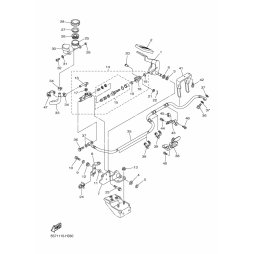 HALTER, KRAFTSTOFFROHR