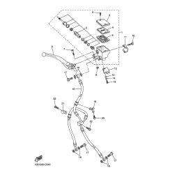 HALTER, BREMSSCHLAUCH 2