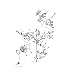 REAR AXLE HOUSING COMP.