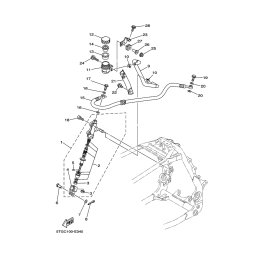 BRACKET, RESERVE TANK