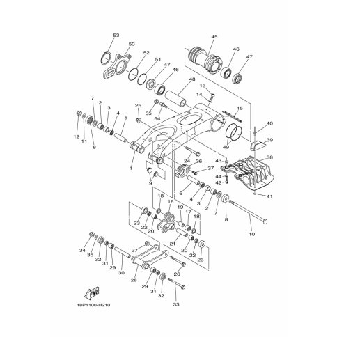 KONSOLE, BREMSSATTEL