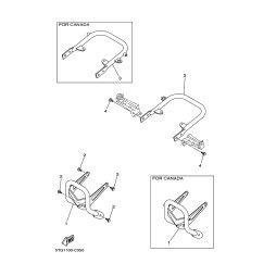 BAR, CARRY REAR