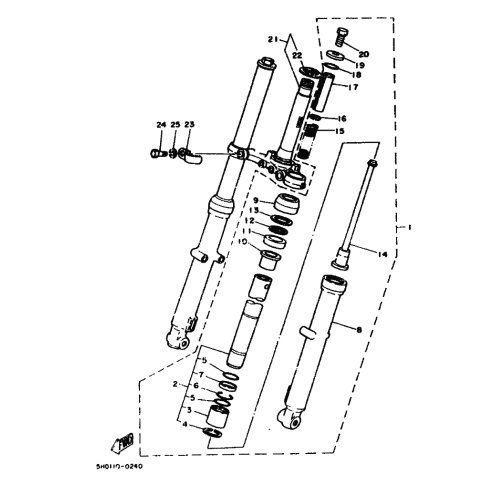 GABELBEIN (LINKS)