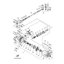 FRONT AXLE GEAR CASE COMP.