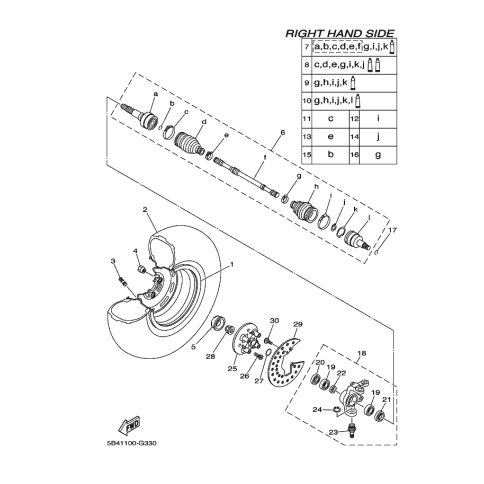 STEERING KNUCKLE A