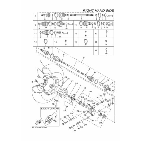 SHAFT, REAR DRIVE