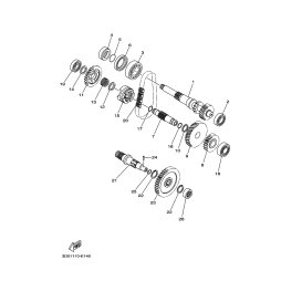 GEAR, HIGH WHEEL (35T)