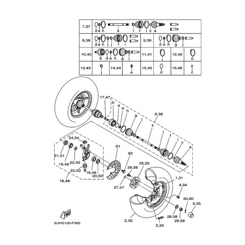 DRIVE SHAFT ASSY