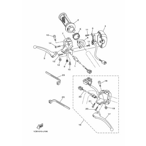 HEBELHALTER 1, OBEN
