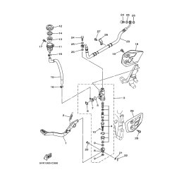 HALTER, BREMSSCHLAUCH 1