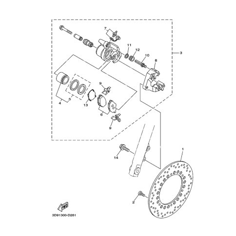 BREMSSCHEIBE (R)