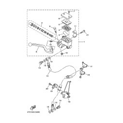HALTER, BREMSSCHLAUCH 1