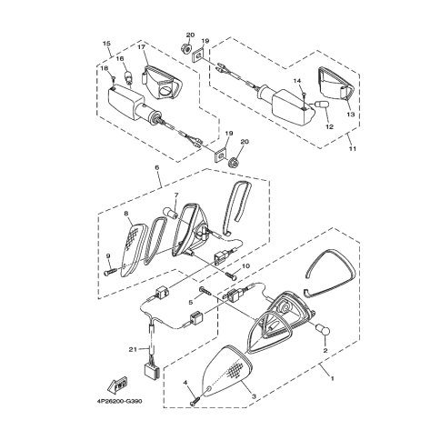 VORDERER BLINKER KOMPL. 1