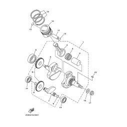 PISTON RING SET (STD)
