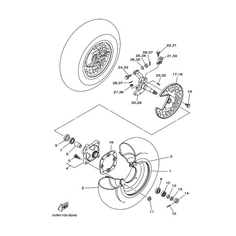 KNUCKLE, STEERING 2
