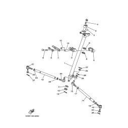 BRACKET, STEERING LOWER