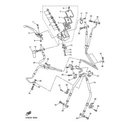 HALTER, BREMSSCHLAUCH