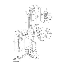 HALTER, BREMSSCHLAUCH
