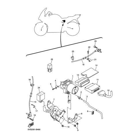 RAD-SENSOR, HINTEN