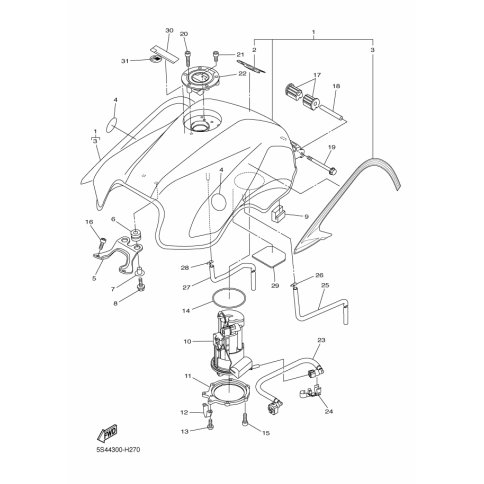 FUEL TANK COMP.