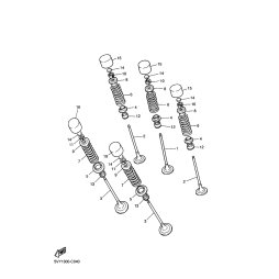 RETAINER, VALVE SPRING