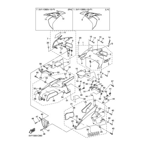 COVER ASSY 2, UNDER