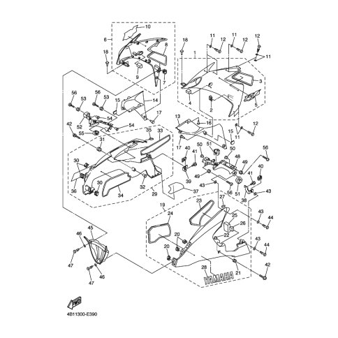COVER ASSY 2, UNDER