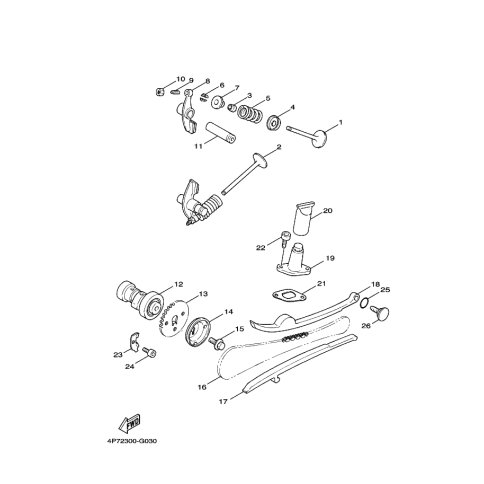 HALTER, VENTILFEDER