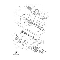 SECONDARY SHEAVE ASSY