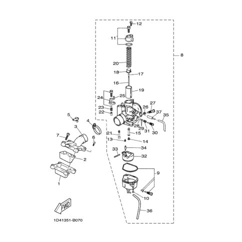 .SPRING, THROTTLE VALVE