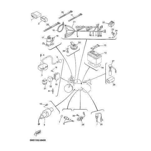 MAIN SWITCH STEERING LOCK