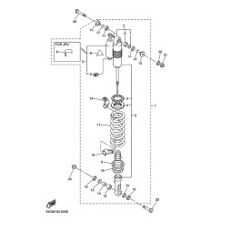 SHOCK ABSORBER ASSY, REAR