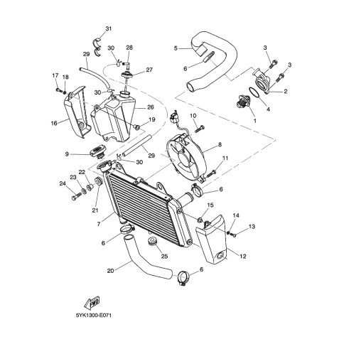 RADIATOR COVER ASSY1